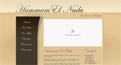 Desktop Screenshot of hammam-el-nada.com
